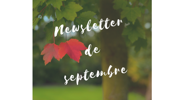 photo La newsletter du mois de septembre de l'office de Tourisme est disponible ....